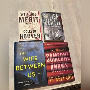 Set of Four Thriller Novels